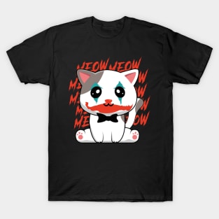 Cute Clown Cat T-Shirt